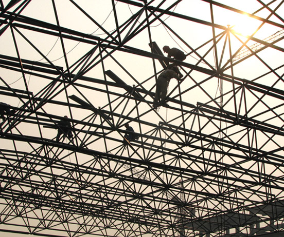 株洲厂房网架安装