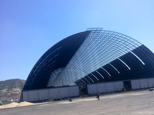 株洲桶壳螺栓球网架工程